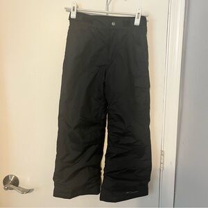 Columbia Winter Ski / Snow Pants Size Small 7/8 black with out growth feature